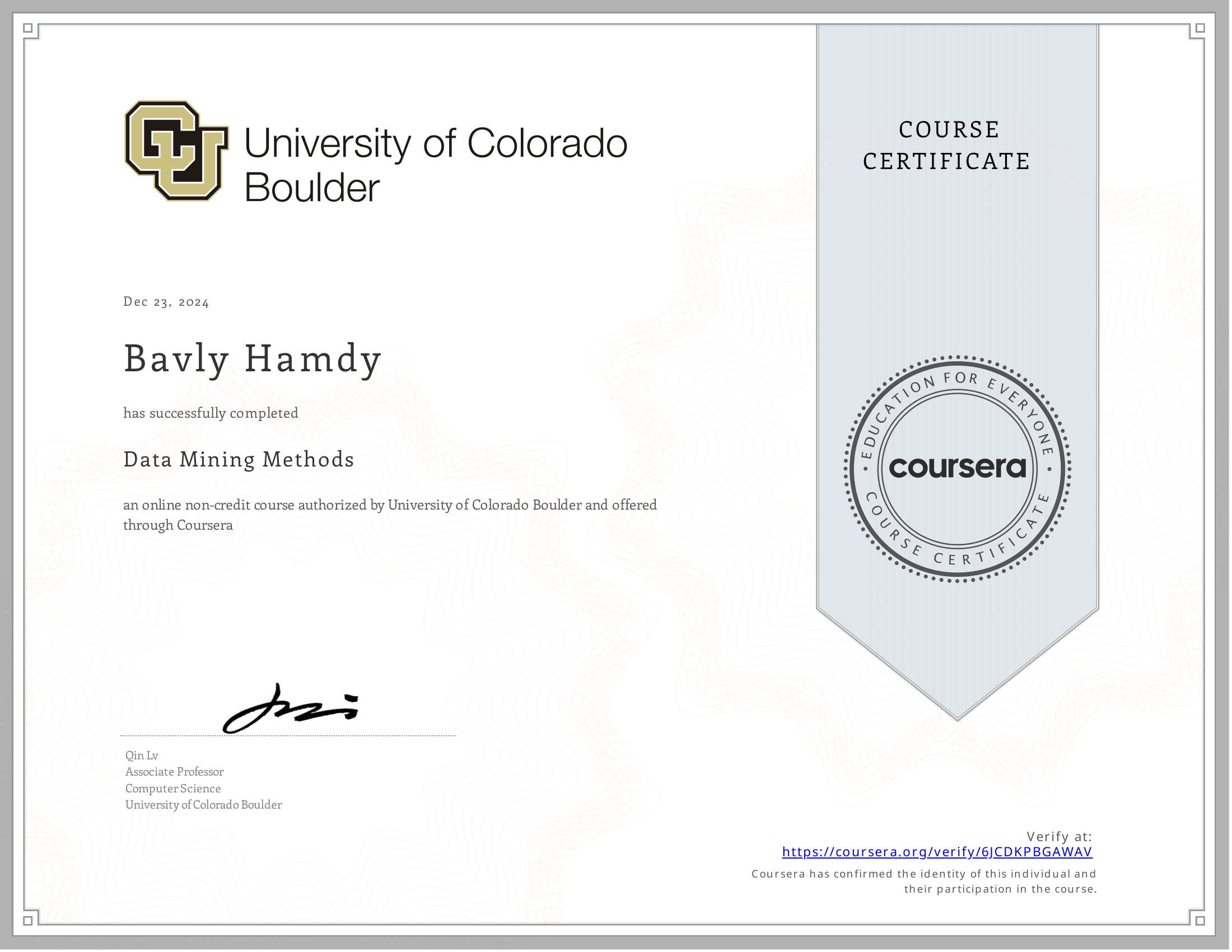 Data Mining Methods
